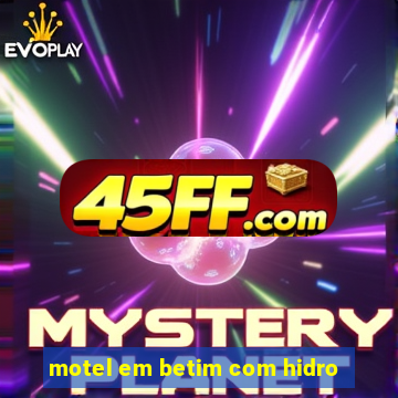 motel em betim com hidro